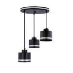 Candellux rippvalgusti Wama 33-00484, must/h&otilde;bedane