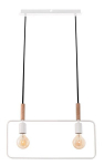 Candellux rippvalgusti Frame 32-73549, valge