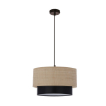Candellux rippvalgusti Ritana 25 31-21700, must/beež