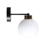 Seinalamp Candellux Amanda must-kuldne 1x40W E27