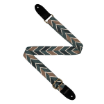 Rihm ukulelele Cascha Jacquard - Ethnic roheline CUS-JW2
