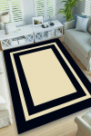 Asir vaip Black Frame 100x150 cm