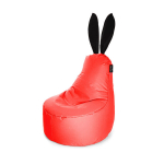 Laste tumba Qubo "Mommy Rabbit Strawberry POP FIT" praktilisest kunstnahast