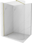 Mexen Kioto-R kaarjas du&scaron;isein Walk-in 130 x 200 cm, l&auml;bipaistev 8 mm, kuldne harjatud - 800-130-101-55-06, 130 x 200 cm