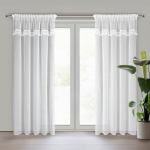 Eurofirany kardin Kira, 140x270 cm, valge