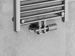 Mexen G05 nurga/otse termostaatiline komplekt S katteliistuga, Duplex, DN50, kroom - W908-958-910-01