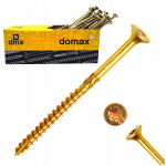 Domax puidukruvid puidule, kooniline pea Tx 6x220mm, 100 tk.