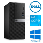 Arvuti Dell 5050 Tower i3-6100 16GB 180GB M.2 SATA + 500GB HDD DVD W10H Renew