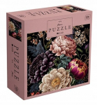 Puzzle 500 pusle pilt v&auml;rvilised lilled pojengid roosid 12+ Interdruk