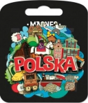 Magnet I love Poland Poola Poola ILP-MAG-C-PL38 - Mr Dragon