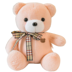 Pluusist maskott pluusist m&auml;ngukaru koos vibuga 23cm, Plush mascot plush toy teddy bear with bow 23cm