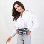 Naiste heegeldatud crossbody Alessio, wielokolorowa, polyesterrowa, 41855