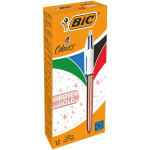 Bic 4 v&auml;rvi pliiats Rose Gold