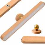 Seinavalgusti Rivex S224, pruun, puidust