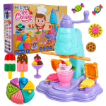 M&auml;nguvaha pastamasin j&auml;&auml;tisekohvik magustoidud vormid plastiliin komplekt lastele 42 osa click4toys