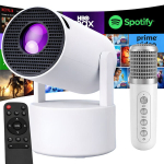 Projektor Projektor Android TV-ga Rivex P973, valge, 1280 x 720