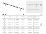 M&ouml;&ouml;bli k&auml;epide Reling 160 mm alumiinium
