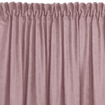 Roosa chenill kardin 220&times;225 cm