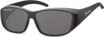 Mustad polarisatsiooniga Fit Over p&auml;ikeseprillid juhile, prillidele FO4