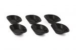 Hermia kastmekausside komplekt ST511006F650A000000MAYD200, must, 6 tk.