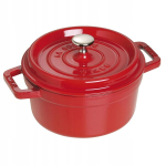 Staub La Cocotte 2,6l emailitud malmpott, punane, induktsiooniks