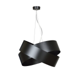 Emibig ripplamp Vieno, must