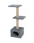 Zolux Duo cat scratcher 30x30x83cm - grey