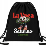 Must kott-seljakott lastele "la Vaca" disainiga