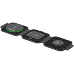 CANYON juhtmevaba laadija WS-305 15W 3in1 Voltkaarditav Black, CANYON wireless charger WS-305 15W 3in1 Foldable Black CNS-WCS305B