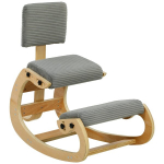 Ergonoomiline tool seljatoe ja jalatoega kuni 120 kg, hall