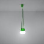Sollux Lighting ripplamp Diego 3, roheline