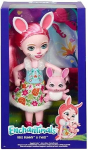 Mattel Enchantimals Huggable Cuties suur nukk - Bree Bunny Twist (30cm) (FRH52)