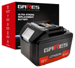 Gares aku, sobib Makita BL1815 BL1830 BL1830B BL1840 BL1840B BL1850 BL1850B, 18 V 9Ah