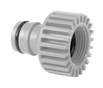 Kranik thread connector - Quick Connect - 3/4" - Heavy Duty System - Blue - 1"
