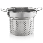 Pasta keetmise lisa teras anett 8 l 24 cm, Makaronų puodo ko&scaron;tuvas plienas ANETT 24 cm, 8 l