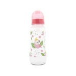 Toidupudel &uuml;mbrisega roosa 250 ml, BPA-vaba, koolikutevastane, kergesti puhastatav