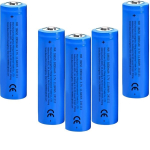 Uuendatud Laetav Liitiumaku, Sobiv Taskulambile Pickify, 5PCS (3000mAh)