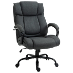 Kontoritool ergonoomiline, kuni 220 kg, tumehall