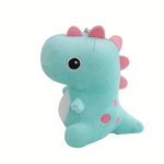1tk Mini Pliu&scaron;ist Dinosaurus V&otilde;tmehoidja, Pehmed Loomad M&auml;nguasjad Ripats, Rožinis