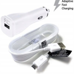 Samsung 15w autolaadija Microusb, valge