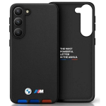 Dėklas BMW BMHCSA5422PTDK A54 must/black Nahkane tricolor tempel.