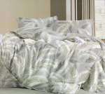 Eurofirany kahepoolne puuvillsatiinist voodipesukomplekt SBA-119, 180x200 cm, 3-osaline