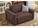 Sofa Wello Single, pruun