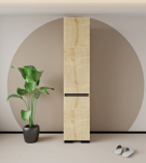 Vannitoakapp Floransa 45, pruun/hall