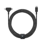 Native Union Belt Duo 2in1 Usb-c/lightning 1,2m 60w Pd kaabel