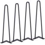 Juuksen&otilde;elakujulised m&ouml;&ouml;blijalad, 482 mm