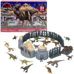Adventkalender Jurassic World Island Visitor Mattel, erinevat v&auml;rvi, JLD23, 24 osa