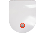 WC-istme FALA SUPER SLIM DUROPLAST-ist, pehme sulgemine &uuml;he nupuvajutusega avamisega.