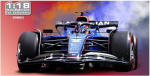 Diecast mudel Solido S1818803 Williams Fw47 Blue C.Sainz #55 Gp Azerbaijan 2025 1/18