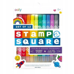 Ooly Stamp-a-ruudu v&auml;rvilised margipliiatsid